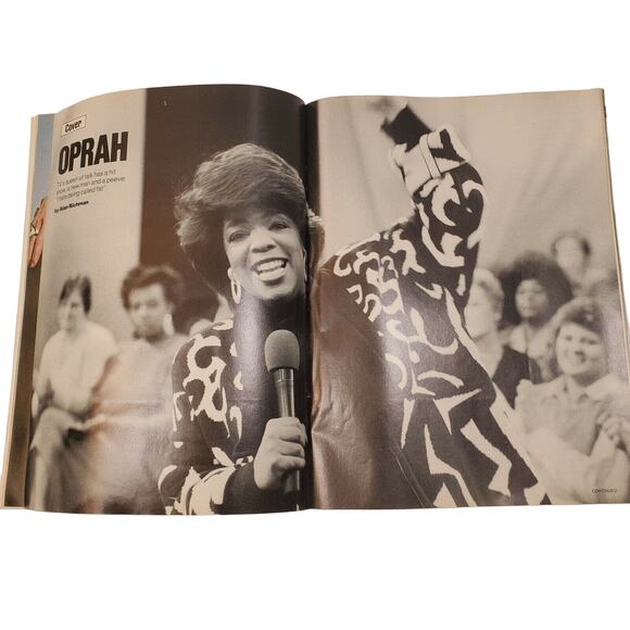 People Magazine January 12, 1987 Oprah Billy Idol Predictions for 21st Century - Picture 3 of 5